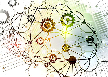 Conceptual technology illu