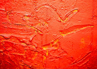 Retro vintage wall macro