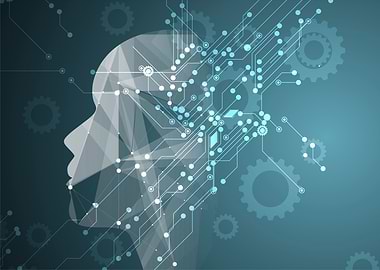 Conceptual technology illu