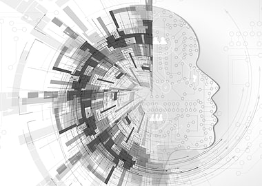 Conceptual technology illu