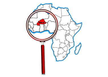 Burkina Faso Map