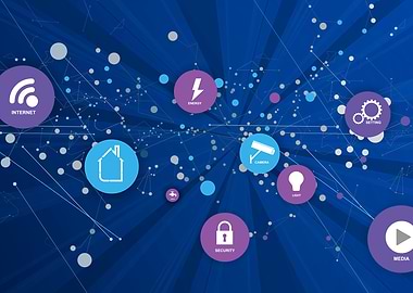 Conceptual technology illu