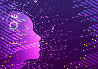 Conceptual technology illu