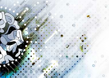 Conceptual technology illu