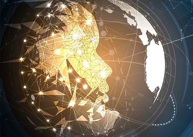 Conceptual technology illu