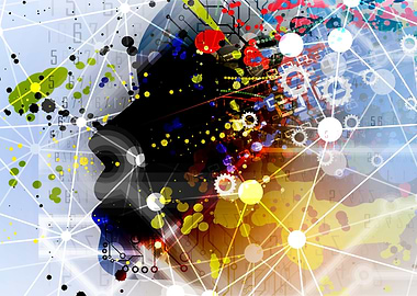 Conceptual technology illu