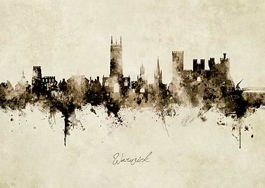 Warwick Skyline England