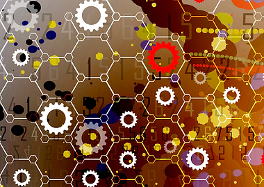 Conceptual technology illu