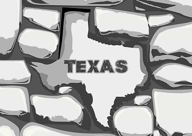 Texas Stone Wall