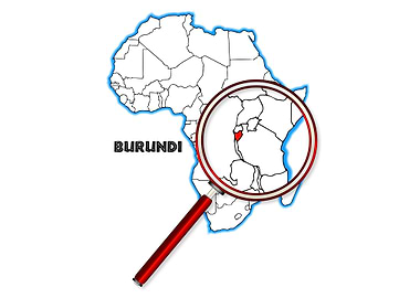 Burundi Map