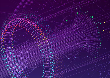 Conceptual technology illu