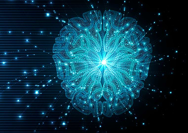 Conceptual technology illu