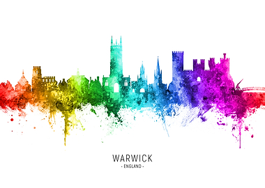 Warwick Skyline England