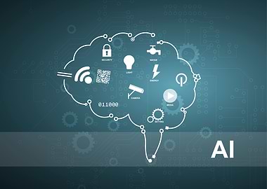 Conceptual technology illu