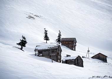 Snowy Winter Landscape