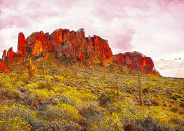 Superstition Mountains