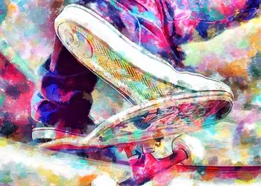 Skateboarding Poster