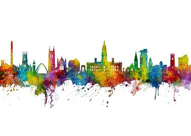 Bolton Skyline England