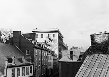 Old Quebec Rooftops