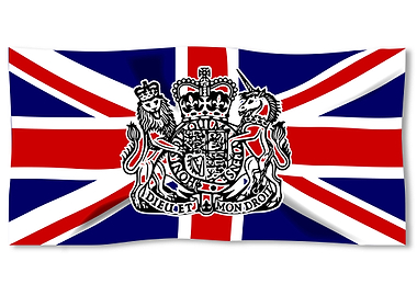 Union Jack With UK Seal