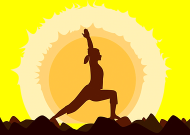 Yoga Sunset