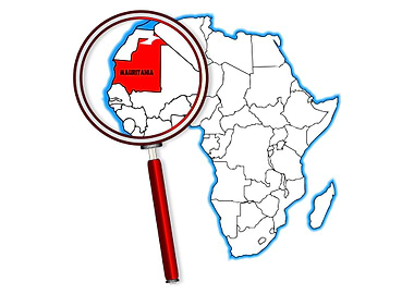 Mauritania Map