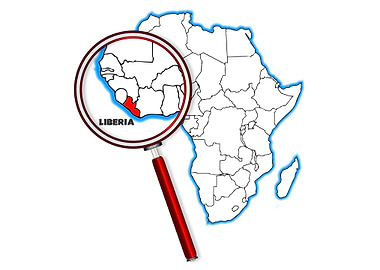Liberia Map