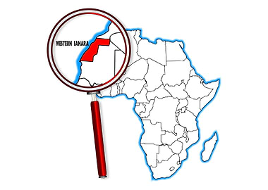Western Sahara Map