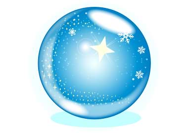 Christmas Star Globe