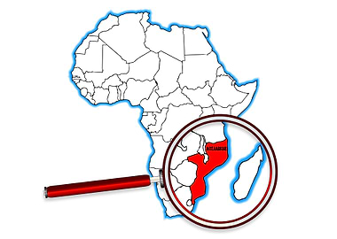 Mozambique Map