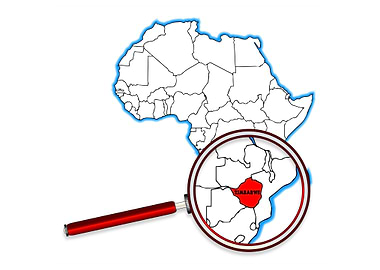 Zimbabwe Map