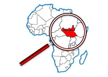South Sudan Map