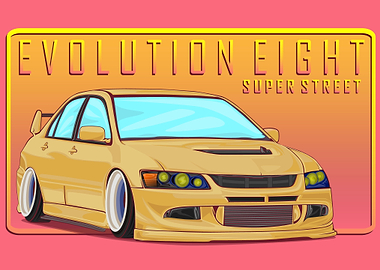Evo 8 Super Street Car