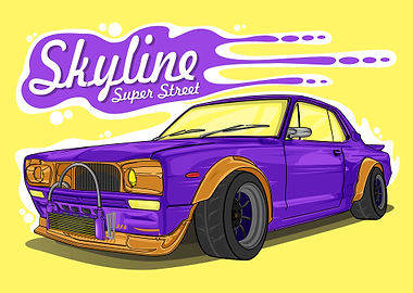 Skyline Super Street Car