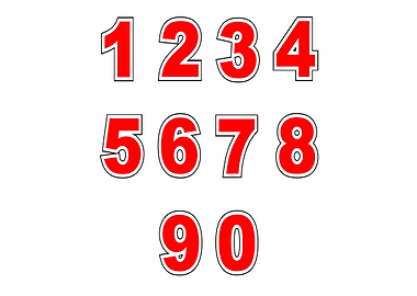 Baseball Shirt Numbers
