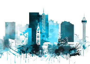 Denver Colorado Skyline