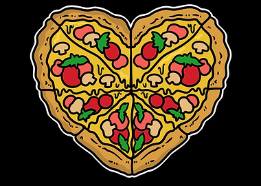 Heart for Pizza I Foodlove