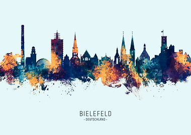 Bielefeld Skyline