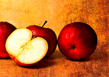 Red Apples Panorama Right