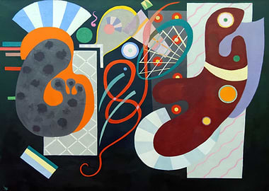 Wassily Kandinsky Red Knot