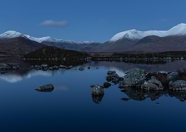 Dawn over Rannoch Moor