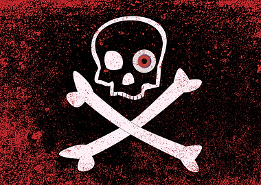 Jolly Roger With Eyeballs