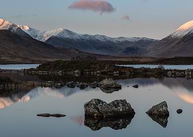 Dawn over Rannoch Moor