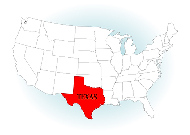 State Highlited Texas