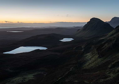 Dawn over the valley