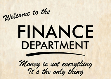 Finance Office Funny