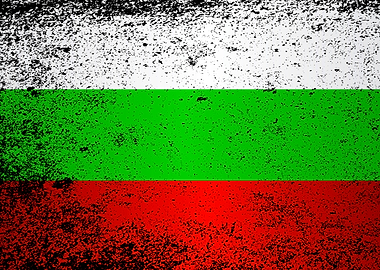 Flag of Bulgaria Grunge