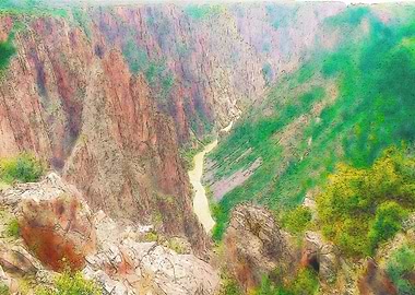 Black Canyon Of Gunnison