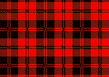 Tartan Wool Material