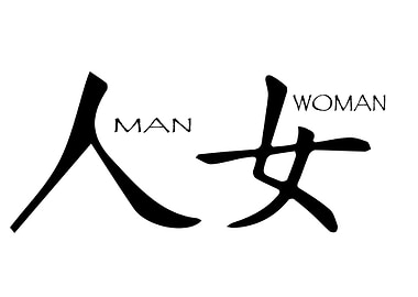 Chinese Symbol Man Woman